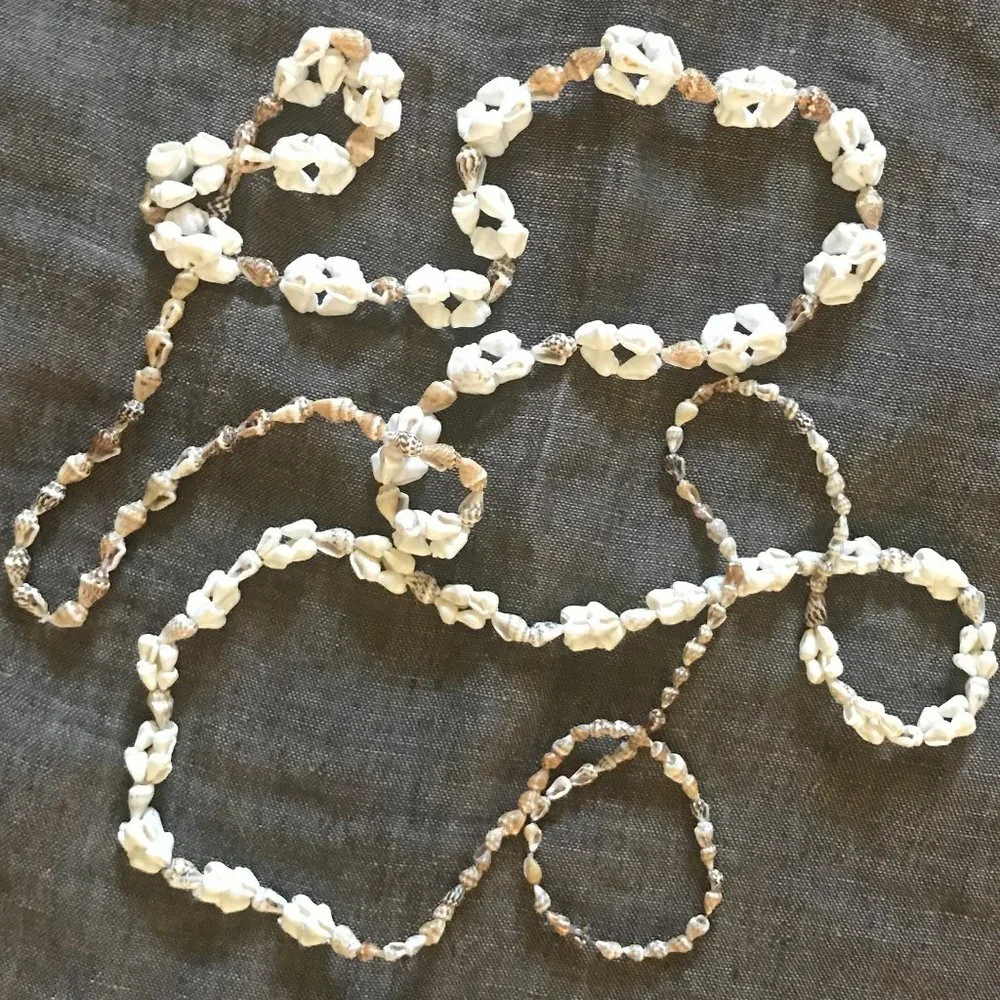Natural Shell Set of 2 Necklaces - Picture 1 of 7